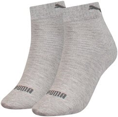 Носки Puma Quarter 2P W Grey цена и информация | Мужские носки | 220.lv