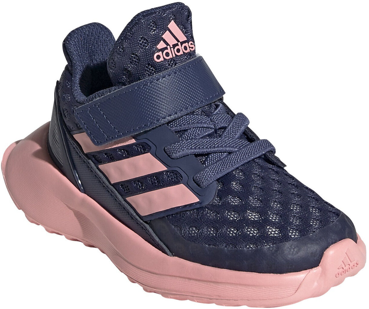 Adidas Apavi Meitenēm RapidaRun El I Blue Pink цена и информация | Sporta apavi bērniem | 220.lv