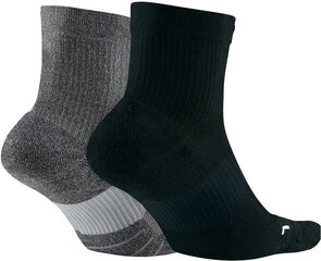 Носки Nike U NK Mltplier Ankle 2PR  Grey Black цена и информация | Мужские носки | 220.lv