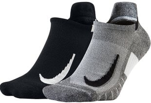 Носки Nike U NK Mltplier NS 2PR Black Grey цена и информация | Мужские носки | 220.lv