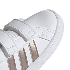 Adidas Детская обувь Grand Court I White цена и информация | Детская спортивная обувь | 220.lv