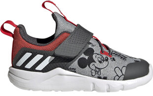 Adidas Детская обувь RapidaFlex Mickey Grey Red цена и информация | Детская спортивная обувь | 220.lv