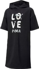 Puma Платье для девочек Alpha Dress Black цена и информация | Puma Одежда для девочек | 220.lv
