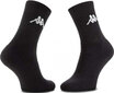 Kappa Zekes Sportsock Black cena un informācija | Vīriešu zeķes | 220.lv