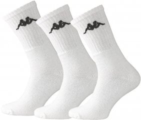 Носки Kappa Sportsock White цена и информация | Мужские носки, чёрные | 220.lv