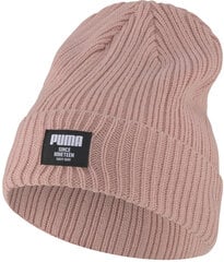 Puma Aditas cepures Ribbed Classic Beanie Pink cena un informācija | Vīriešu cepures, šalles, cimdi | 220.lv