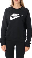 Nike Джемпер W Nsw Essntl Crew Flc Hbr Black цена и информация | Женские толстовки | 220.lv