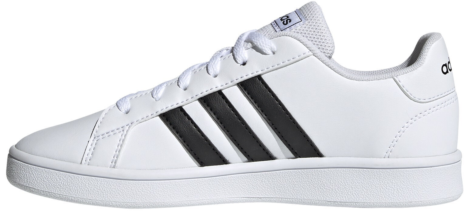 Adidas Apavi Pusaudžiem Grand Court K White цена и информация | Sporta apavi bērniem | 220.lv