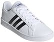 Adidas Apavi Pusaudžiem Grand Court K White цена и информация | Sporta apavi bērniem | 220.lv