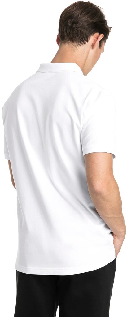 Puma Polo krekls Ess Pique Polo Cotton White цена и информация | Vīriešu T-krekli | 220.lv