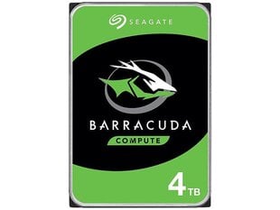 Seagate ST4000DM004 цена и информация | Внутренние жёсткие диски (HDD, SSD, Hybrid) | 220.lv