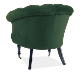 Krēsls Signal Meble Phillips, zaļš cena un informācija | Atpūtas krēsli | 220.lv