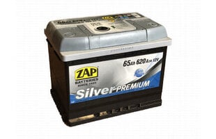 Akumulators ZAP Silver Premium 65Ah 620A cena un informācija | Akumulatori | 220.lv