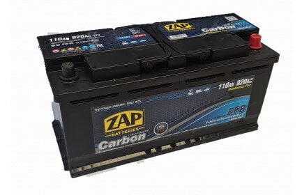 ZAP Carbon EFB 110Ah 920A akumulators цена и информация | Akumulatori | 220.lv