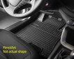 Gumijas paklājiņi Seat Cordoba III 2008-> /4pc, 0017 цена и информация | Gumijas paklājiņi pēc auto modeļiem | 220.lv