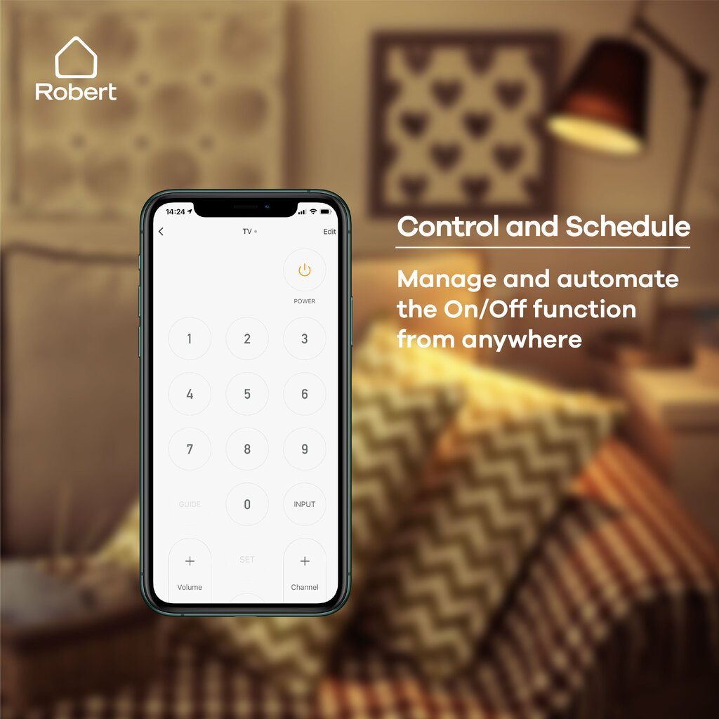 Wi-fi gudrā tālvadības stacija Robert Smart cena un informācija | Smart ierīces un piederumi | 220.lv