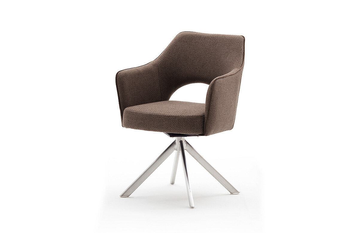 2-u krēslu komplekts MC Akcent Tonala E, smilškrāsas cena un informācija | Virtuves un ēdamistabas krēsli | 220.lv