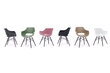 4-u krēslu komplekts MC Akcent Rockville BS, rozā-sarkans cena un informācija | Virtuves un ēdamistabas krēsli | 220.lv