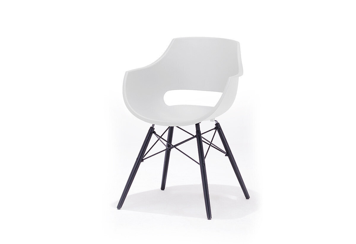 4-u krēslu komplekts MC Akcent Rockville BS, balts cena un informācija | Virtuves un ēdamistabas krēsli | 220.lv