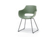 4-u krēslu komplekts MC Akcent Rockville K, zaļš cena un informācija | Virtuves un ēdamistabas krēsli | 220.lv