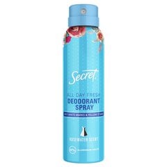 Sieviešu izsmidzināms dezodorants Secret Rose Water, 150 ml cena un informācija | Dezodoranti | 220.lv
