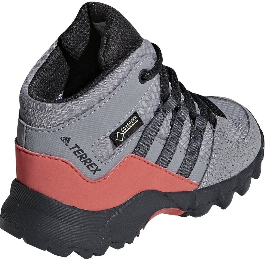 Adidas Apavi Bērniem Terrex Mid Gtx Grey cena un informācija | Bērnu zābaki | 220.lv