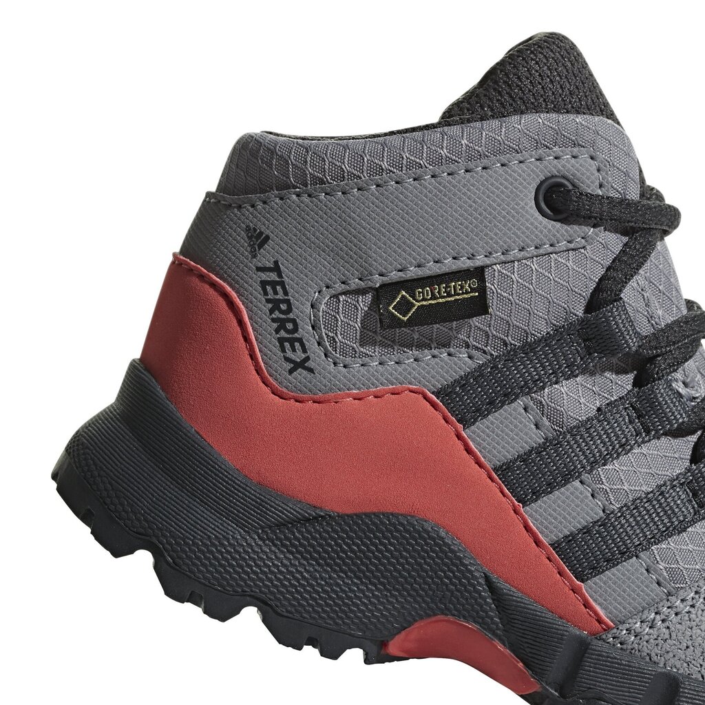 Adidas Apavi Bērniem Terrex Mid Gtx Grey цена и информация | Bērnu zābaki | 220.lv