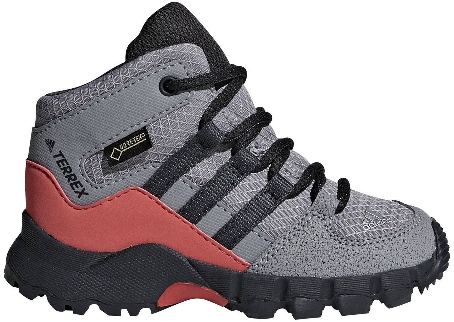 Adidas Apavi Bērniem Terrex Mid Gtx Grey cena un informācija | Bērnu zābaki | 220.lv