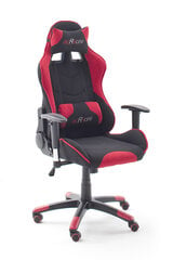 Spēļu krēsls MC Akcent McRacing 1, melns/sarkans цена и информация | Офисные кресла | 220.lv