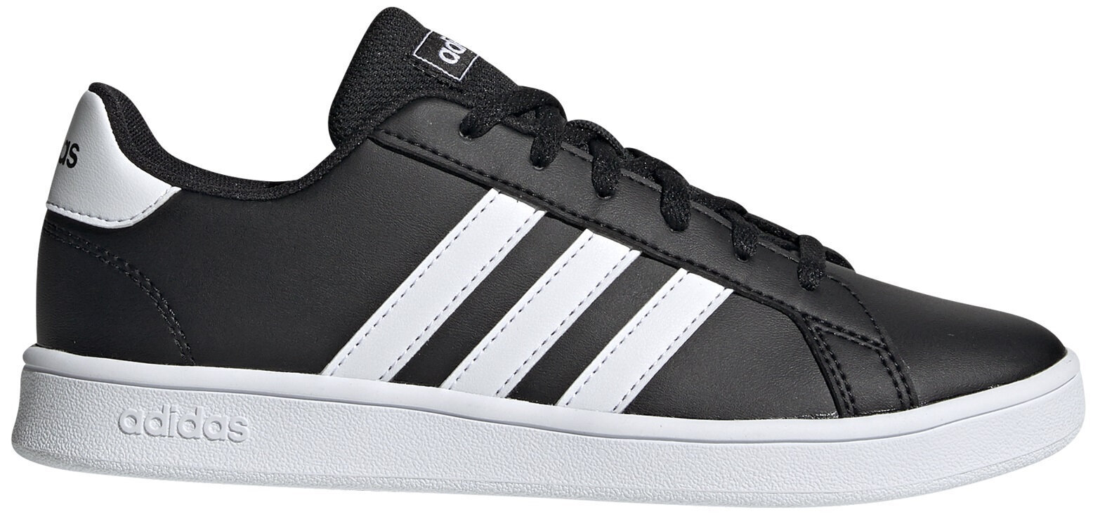 Adidas apavi pusaudžiem Grand Court K Black цена и информация | Sporta apavi bērniem | 220.lv