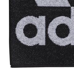 Полотенце Adidas TOWEL S Black White цена и информация | Полотенца | 220.lv