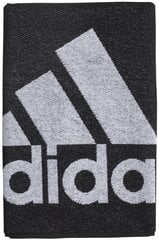 Полотенце Adidas TOWEL S Black White цена и информация | Полотенца | 220.lv