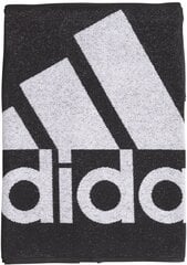 Adidas Полотенце TOWEL L Black цена и информация | Полотенца | 220.lv