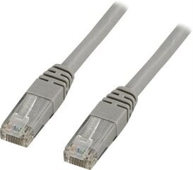Patch кабель Deltaco TP-611, RJ45 UTP (CAT 6), 1.5 м цена и информация | Кабели и провода | 220.lv