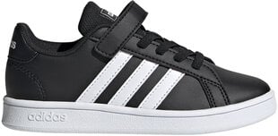 Adidas Apavi Pusaudžiem Grand Court C Black цена и информация | Детская спортивная обувь | 220.lv