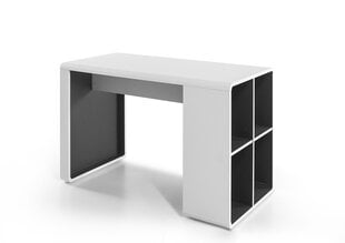 Письменный стол MC Akcent Tadeo, белый/черный цена и информация | Компьютерные, письменные столы | 220.lv