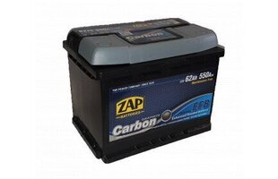 Аккумулятор ZAP Carbon EFB 62Ач 550A цена и информация | Аккумуляторы | 220.lv