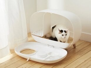 Tualete Makesure kaķiem White cena un informācija | Kaķu tualetes | 220.lv