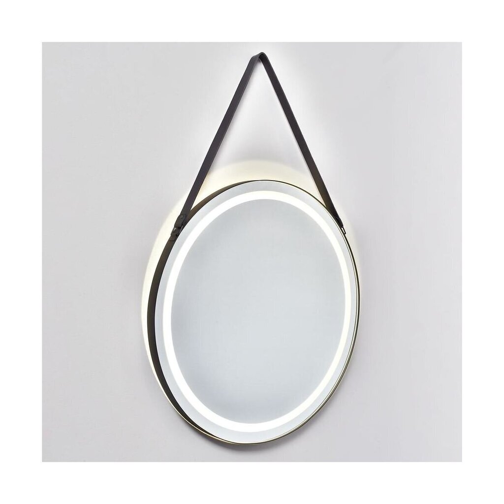 Sienas spogulis Loft, 65x65 cm, sudrabainas krāsas cena un informācija | Spoguļi | 220.lv