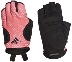 Adidas Cimdi Wom Clite Gloves Pink Black cena un informācija | Sporta cimdi | 220.lv