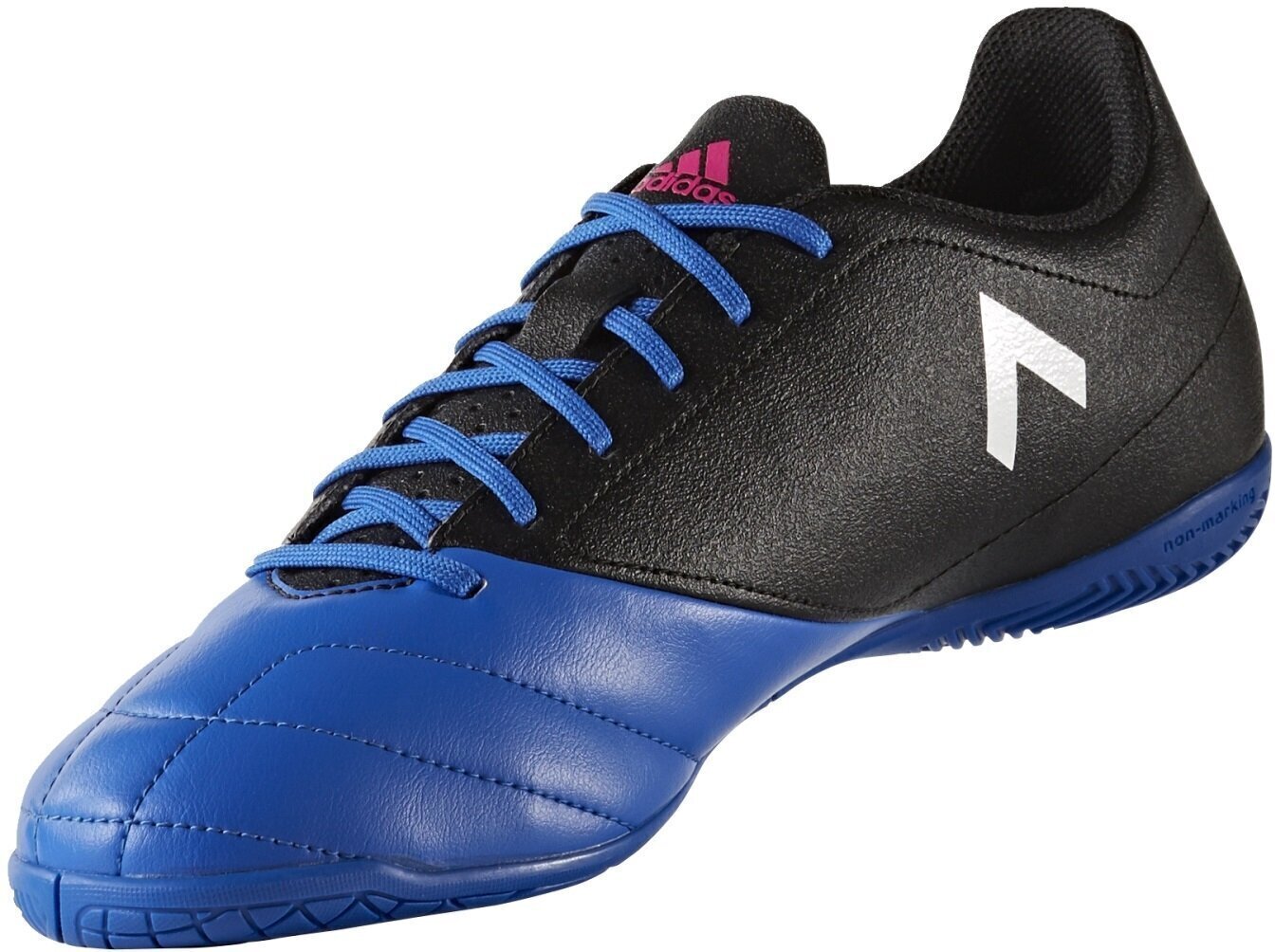 Adidas Apavi ACE 17.4 IN Black Blue cena un informācija | Futbola apavi | 220.lv