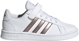 Adidas Apavi Pusaudžiem Grand Court C White цена и информация | Детская спортивная обувь | 220.lv