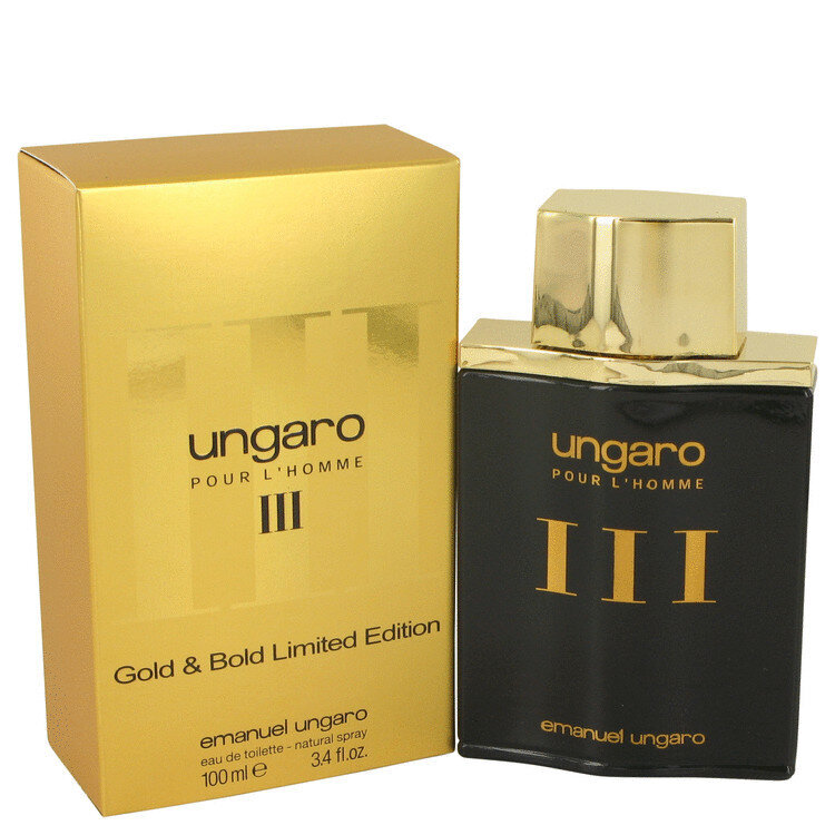 Vīriešu smaržas Emanuel Ungaro Ungaro Pour L'homme III EDT (100 ml) (100 ml) cena un informācija | Vīriešu smaržas | 220.lv