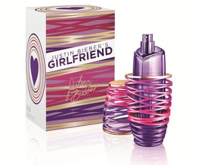 Parfimērijas ūdens Justin Bieber Girlfriend EDP sievietēm 100 ml cena un informācija | Sieviešu smaržas | 220.lv