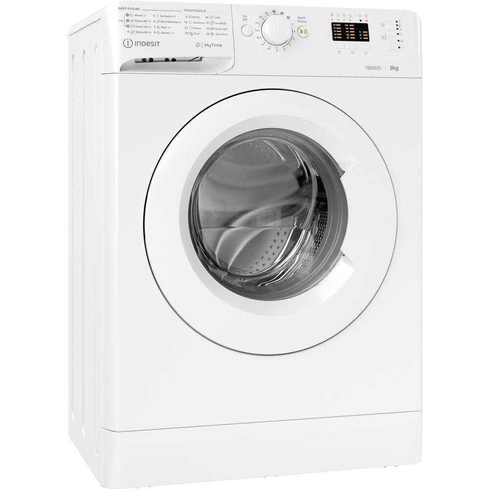 Indesit MTWSA 51051 W EE cena un informācija | Veļas mašīnas | 220.lv