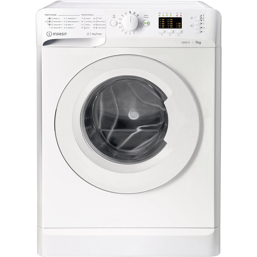 Стиральная машина с фронтальной загрузкой Indesit MTWA 71252 W EE цена |  220.lv