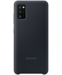 EF-PA415TBE Samsung Silicone Cover for Galaxy A41 Black cena un informācija | Telefonu vāciņi, maciņi | 220.lv