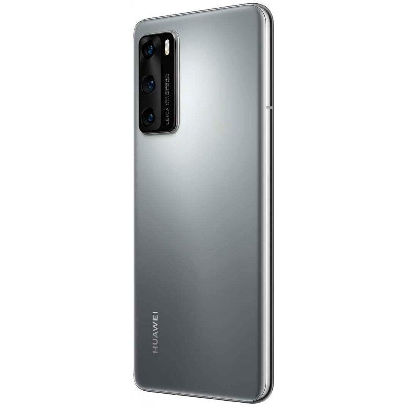 Huawei P40 5G, 128GB, Dual SIM, Silver Frost cena un informācija | Mobilie telefoni | 220.lv