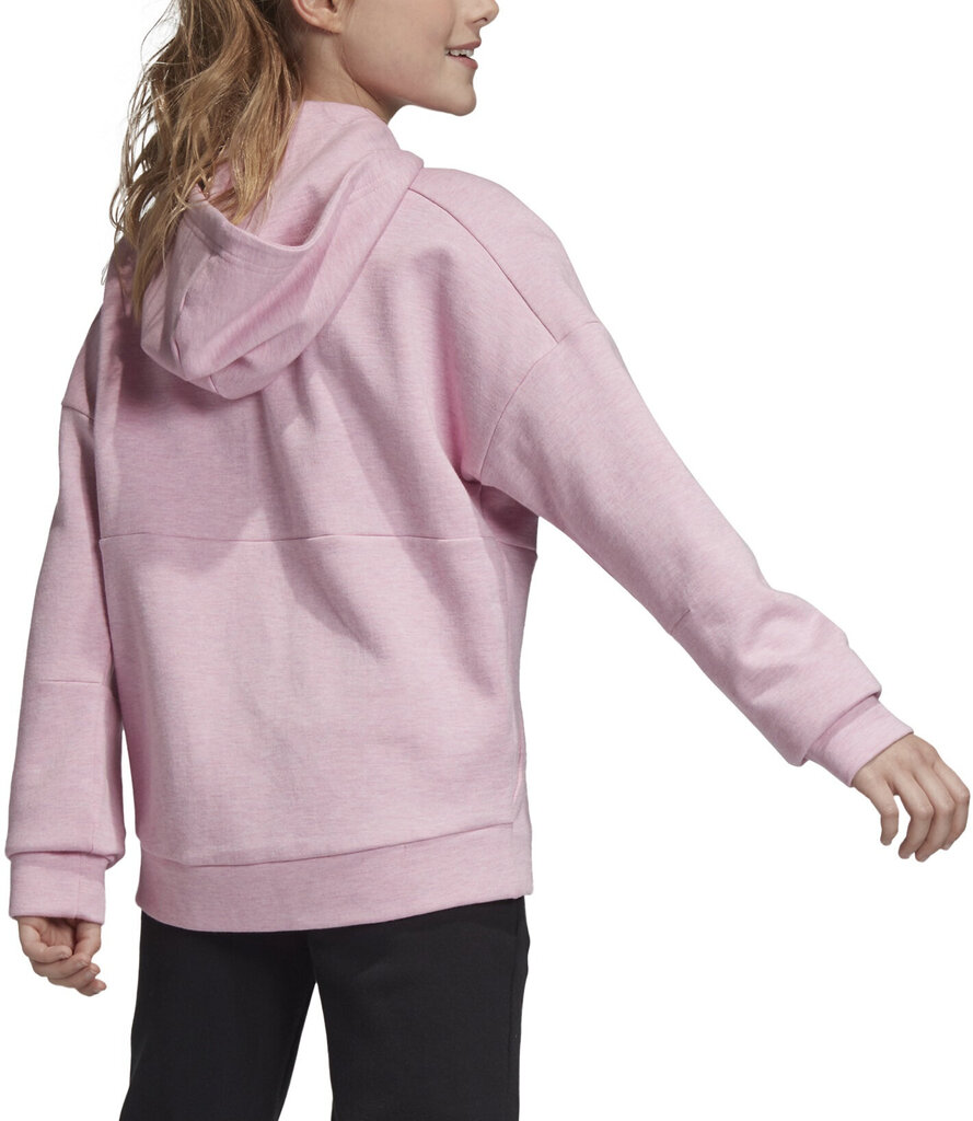 Adidas Džemperis Pusaudžiem Yg Id Sta Fz Pink цена и информация | Jakas, džemperi, žaketes, vestes meitenēm | 220.lv