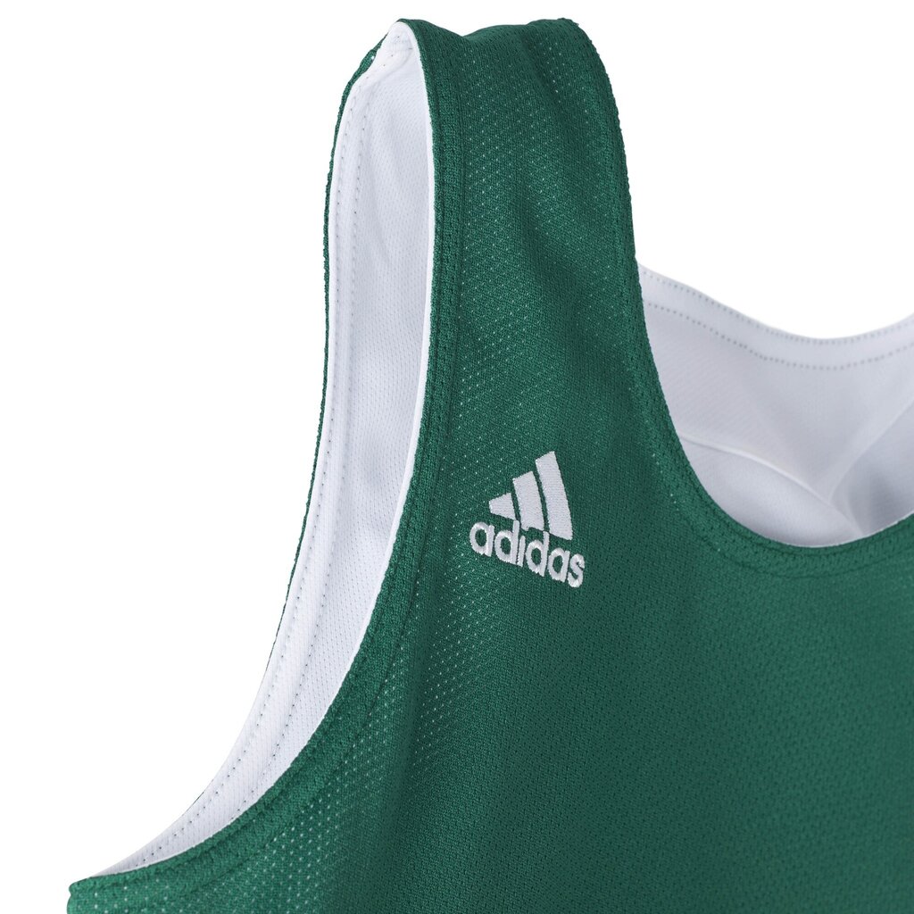 Adidas Basketbola T-krekls Pusaudžiem Y Rev Crzy Ex J White Green цена и информация | Zēnu krekli | 220.lv